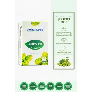 Prof. Saraçoğlu Şerbetçi Otu Bitki Çayı 20 Adet Soğuk İçecek Olarak Tüketim İçin Uygun