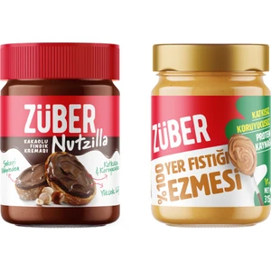 Nutzilla Fındık Kreması + Fıstık Ezmesi