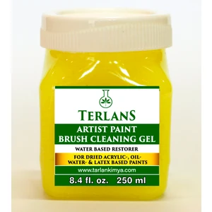 Terlans Sanatsal Boya ve Fırça Temizleme Jeli 250 ml