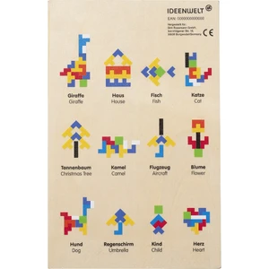 Ideenwelt Ahşap Puzzle 40 Blok