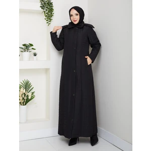 140CM Içi Velboalı Kapitone Mont