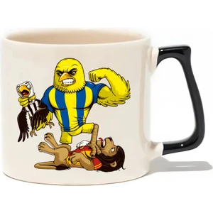 baskigo.com Baskıgo Kanarya Fenerbahçe Lüks Kupa - Hediye Seramik Kupa