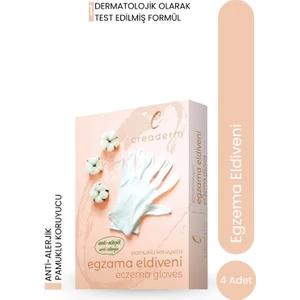 Pamuklu Koruyucu  ELDIVENI- Pamuklu- Eldiveni- 4 Adet