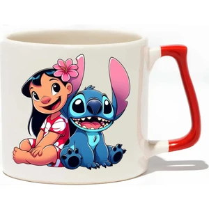 baskigo.com Baskıgo Lilo & Stitch Lüks Kupa- Hediye Seramik Kupa