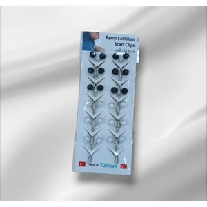 12 Li Şal Eşarp Iğnesi