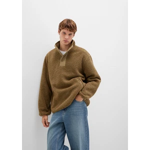 Dik Yaka Haki Sweatshirt 0110737-70362