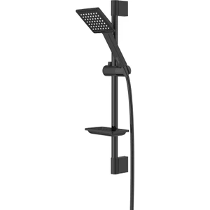 Elmas Duş Frame Komple Siyah Sürgülü