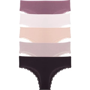 Kadın Külot 5 Li Paket Brazillian Vizon