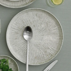 GÜRAL PORSELEN Arnim 27 Cm Bilbao Bone Düz Tabak