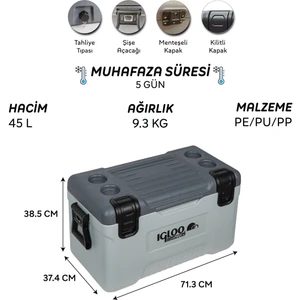 Coremax 45 Buzluk 45 Litre