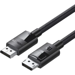 UGREEN 8K 60Hz Displayport - Displayport 1.4 Örgülü Kablo 2 Metre, Siyah, 80392