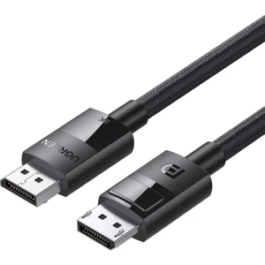 UGREEN 8K 60Hz Displayport - Displayport 1.4 Örgülü Kablo 1 Metre, Siyah, 80390