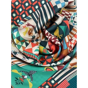 Lion Scarf Uzun Fular 70*70 cm