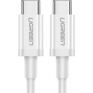 UGREEN USB-C 60W 3A QC PD Hızlı Şarj Kablosu, 1 m, Beyaz, 60520