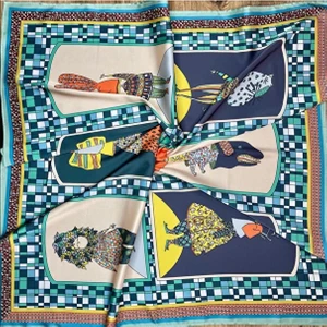Scarf Masal Laci Fular 70*70 cm