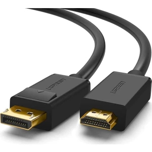 UGREEN 4K Displayport to HDMI Dönüştürücü Kablo 5 Metre, Siyah, 10204