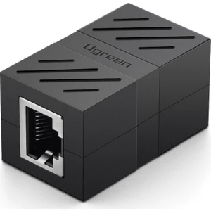UGREEN RJ45 Cat6 Cat7 Cat8 Ethernet Kablo Uzatma Aparatı Siyah, 20390