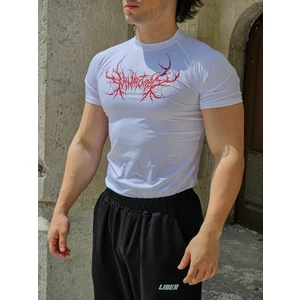 Schwarzwald - Compression T-Shirt (Beyaz)