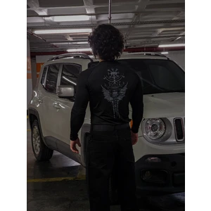 Valhalla - Uzun Kollu Compression T-Shirt (Siyah)