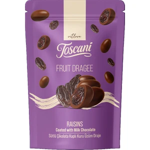 Sütlü Çikolata Kaplı Üzüm Draje