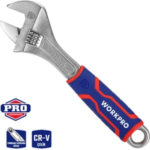 WP272012 250MM Cr-V Profesyonel Kurbağacık Anahtar