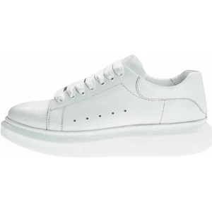 King Shoes Büyük Numara Spor Erkek Ayakkabı EKS425 Beyaz