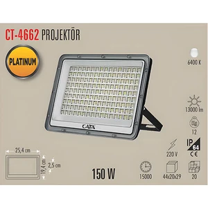 CT-4662 150W Slim LED Projektör (Beyaz)