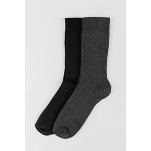 2'li Düz Erkek Çorap