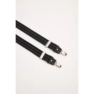 Erkek Siyah Pantolon Askısı