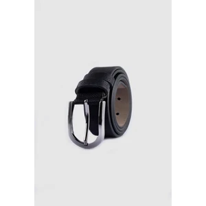 Erkek 3,5 Cm Klasik Haki Kemer