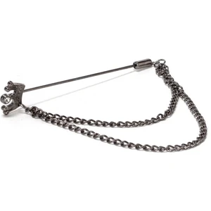 Erkek Füme Yaka İğnesi