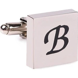 B Harfli Tekli Erkek Kol Düğmesi