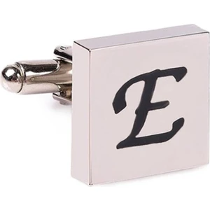 E Harfli Tekli Erkek Kol Düğmesi