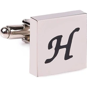 H Harfli Tekli Erkek Kol Düğmesi