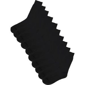 10'lu Siyah Klasik Erkek Çorap