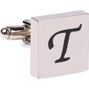 T Harfli Tekli Erkek Kol Düğmesi