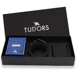 Özel Kutulu Erkek 3'lü Set Hediyelik - Çeyizlik Parfüm, Hakiki Deri Kemer Ve Cüzdan Seti