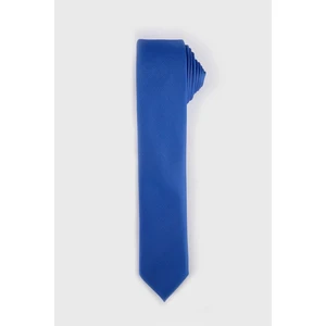 Kendinden Desenli Ince Kravat