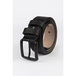 Erkek 4 cm Spor Siyah Kemer