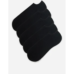 5'li Siyah Patik Erkek Çorap