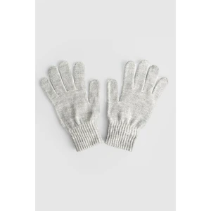 Kışlık Yün Gri Erkek Eldiven