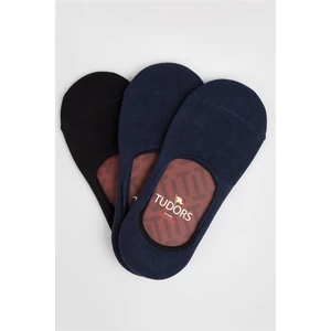 3'lü Düz Babet Erkek Çorap