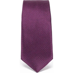 İnce Armürlü Mor Erkek Kravat