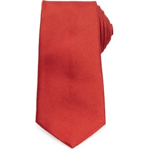 Desenli Klasik Cep Mendilli Kırmızı Erkek Kravat