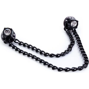 Erkek Siyah Yaka İğnesi