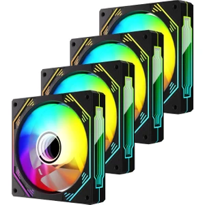 4 x 12CM Rgb Pc Kasa Fanı