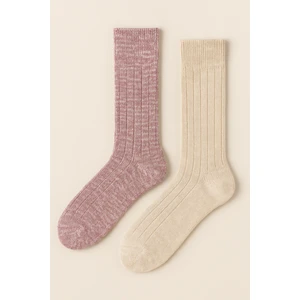 Unisex 2'li Soket Çorap