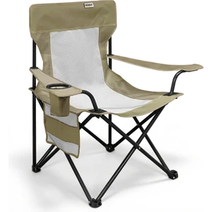 Kamp Sandalyesi, Outdoor, Plaj ve Piknik Için Katlanır Kamp Sandalyesi, Standart Boy - Yeşil