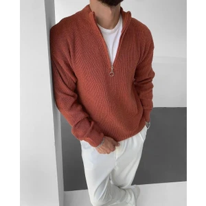 Yarım Fermuarlı Kazak