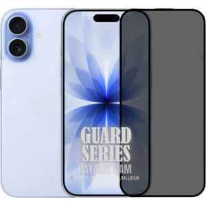 iPhone 17 Uyumlu Hayalet Özellikli Tam Kaplayan Temperli Cam Ekran Koruyucu